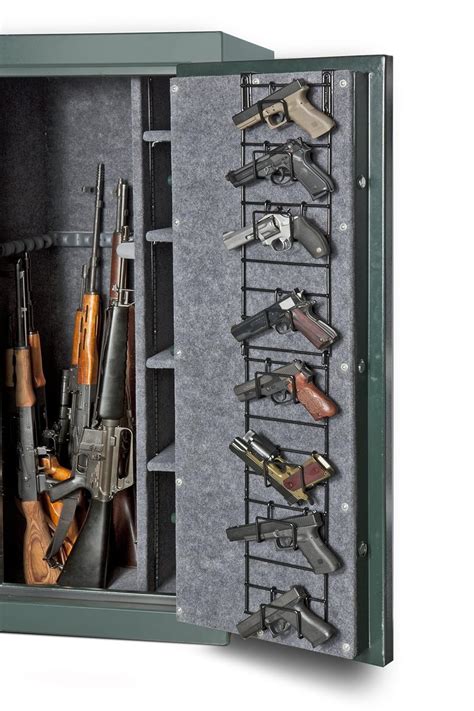 metal gun box door organizer|gun safe organizer.